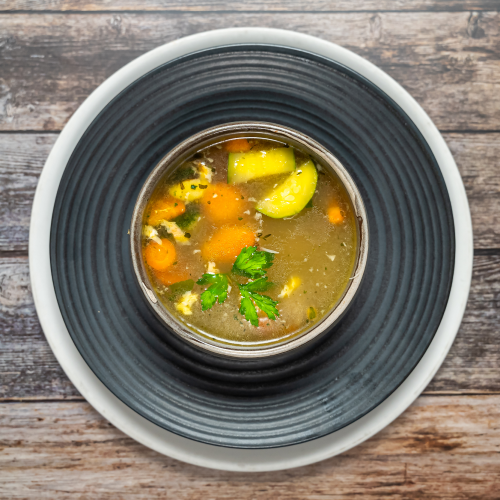Zuppa di Polo con Verdure