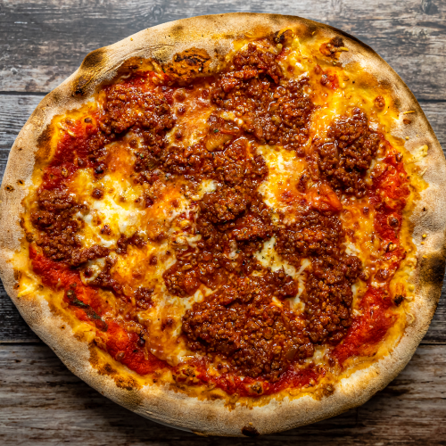 Pizza Bolognese