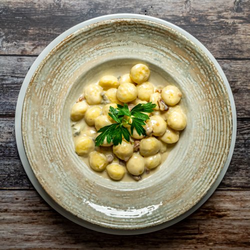 Gnocchi Gorgonzola Art