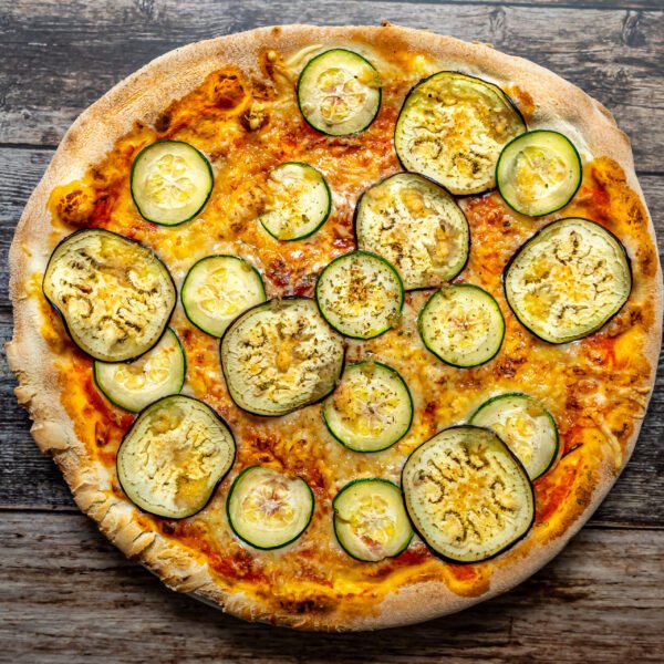 Zucchini and aubergines